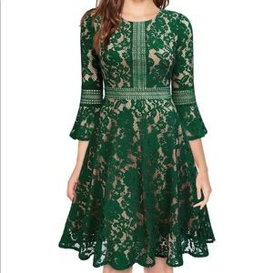 IMMACULATE Emerald “Miss May” Dress  Sz 14/16